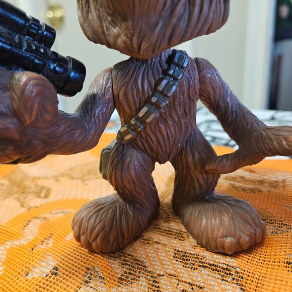 Star Wars Funko Chewbacca Bobblehead 2009 Wacky Wobblers Bobble Head - Picture 8 of 11